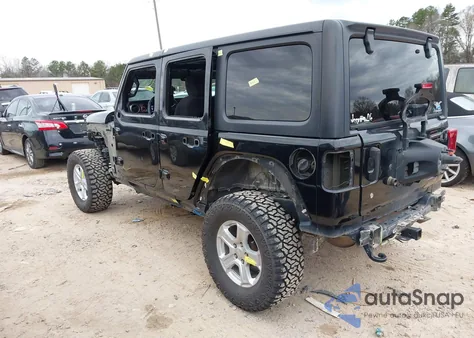2018 Jeep Wrangler Unlimited Sport S 4X4 z USA, uszkodzony, nr VIN 1C4HJXDGXJW136179